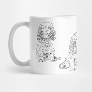 Cavalier King Charles Spaniel - Ruby and Blenheim Mug